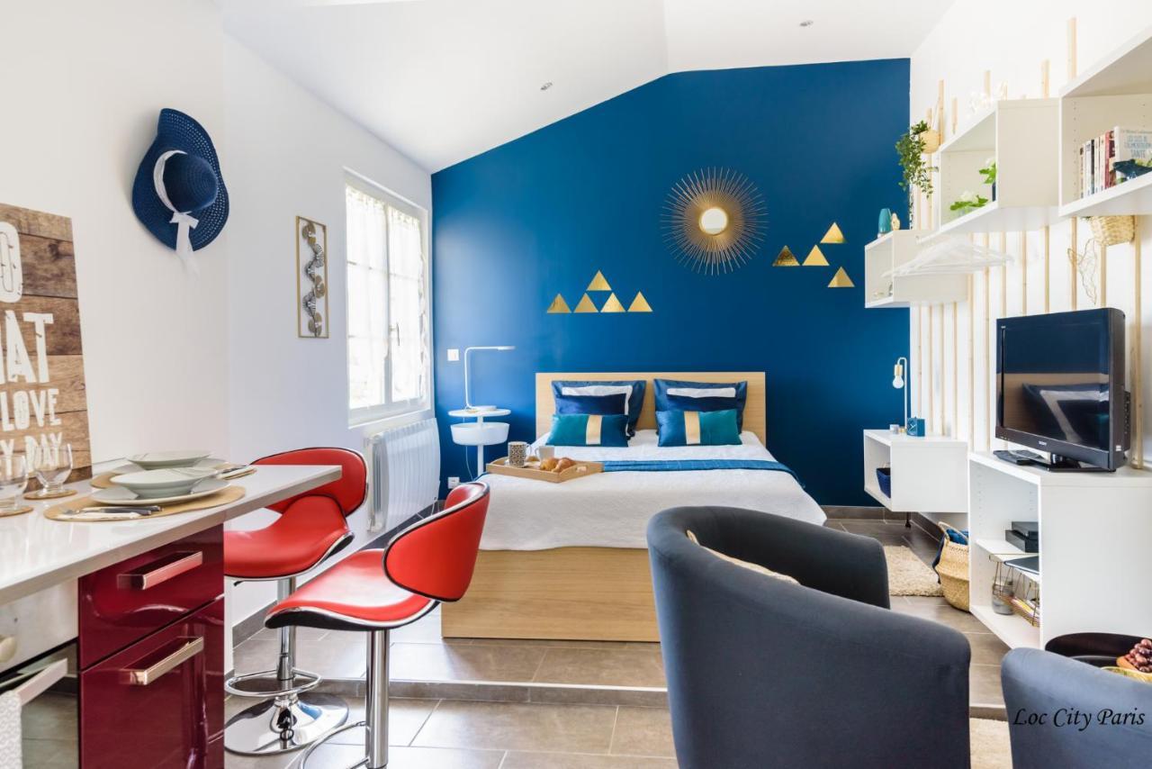 Studio Bleu - Parc Asterix - Mer De Sable - Villepinte - Aeroport Cdg Vemars Eksteriør billede