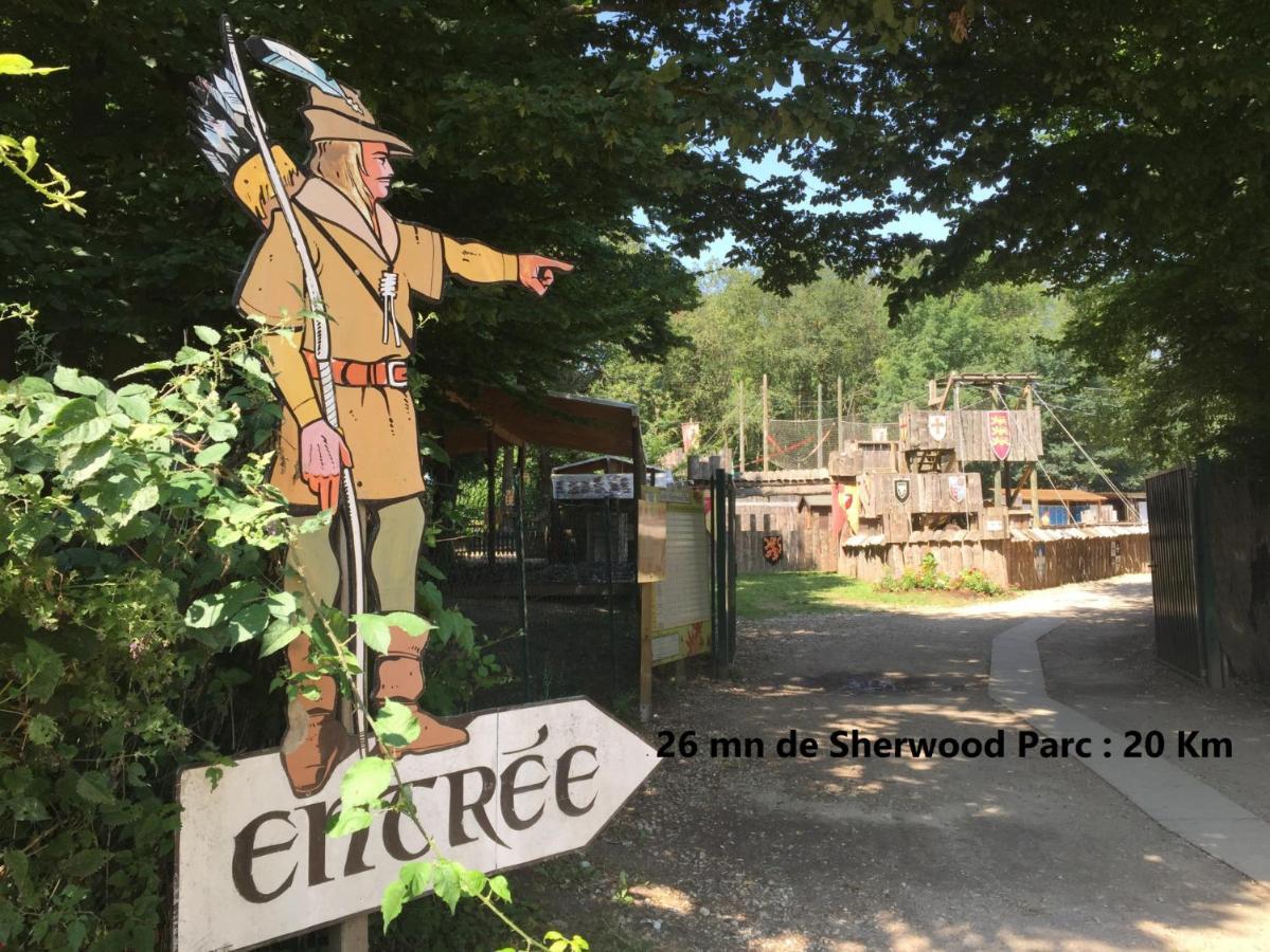 Studio Bleu - Parc Asterix - Mer De Sable - Villepinte - Aeroport Cdg Vemars Eksteriør billede