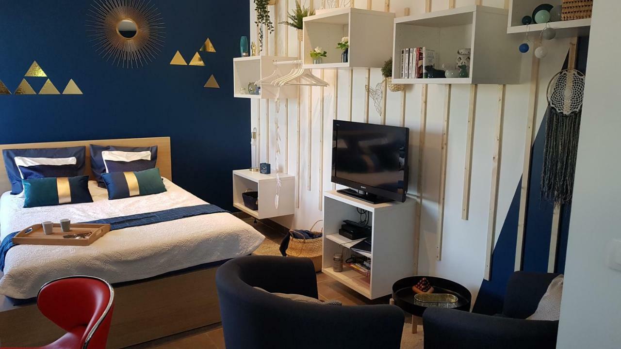 Studio Bleu - Parc Asterix - Mer De Sable - Villepinte - Aeroport Cdg Vemars Eksteriør billede