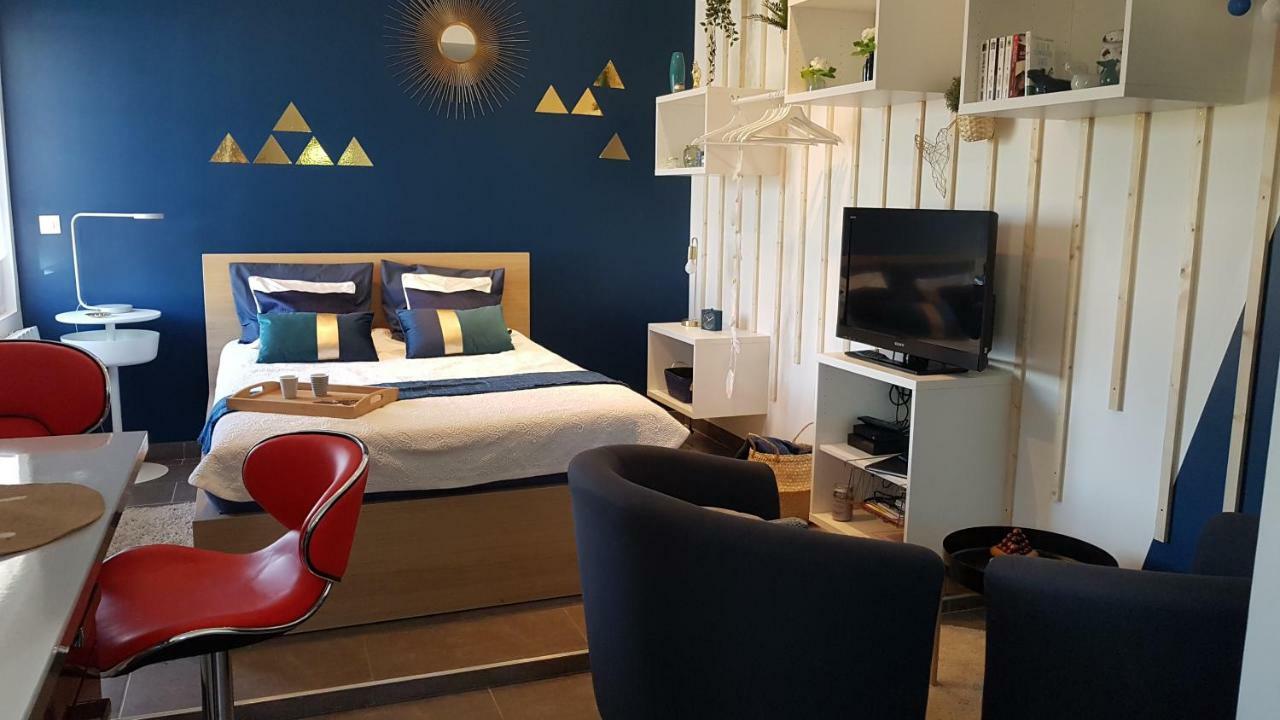 Studio Bleu - Parc Asterix - Mer De Sable - Villepinte - Aeroport Cdg Vemars Eksteriør billede